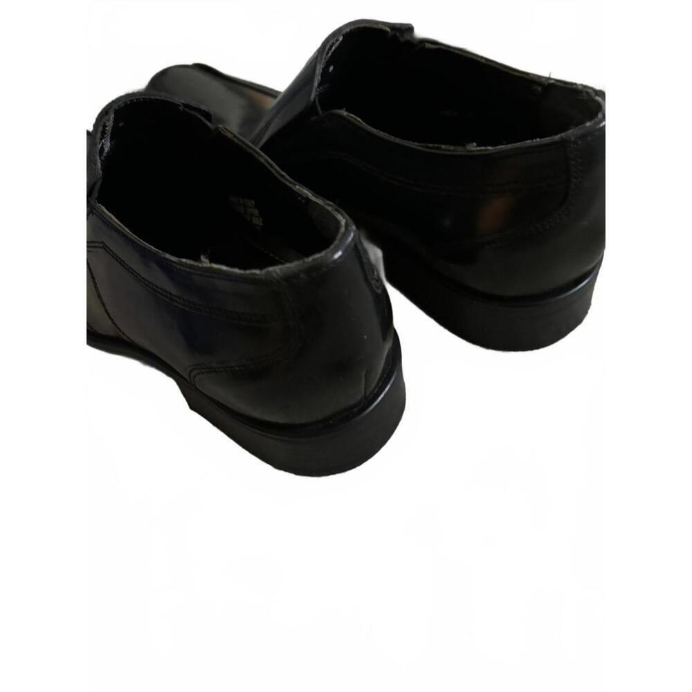 FALL CLEARANCE NEW Men's Stylish Black Leather Slip-On Shoes by Alfani - Picture 5 of 8